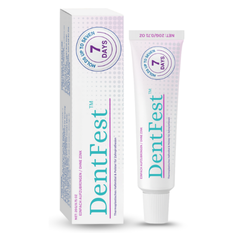 DentFest™ | רצועת אחיזה תרמופלסטית לשיניים תותבות