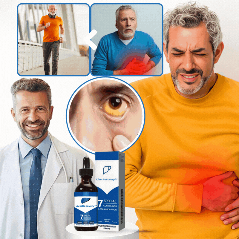 LiverRecovery™ | טיפות צמחיות לניקוי רעלים מהכבד 