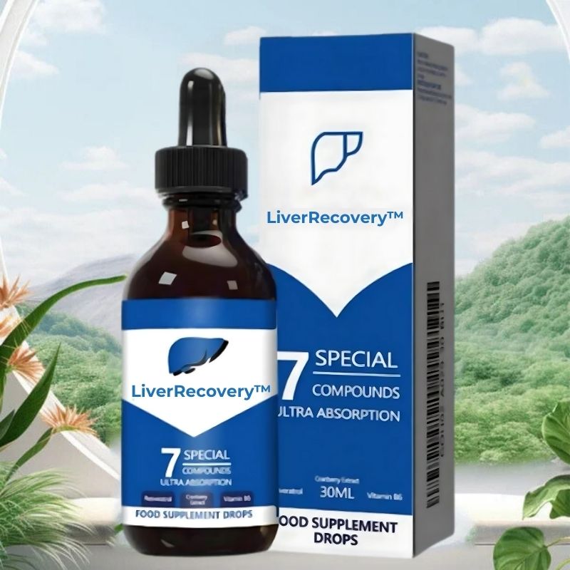 LiverRecovery™ | טיפות צמחיות לניקוי רעלים מהכבד 