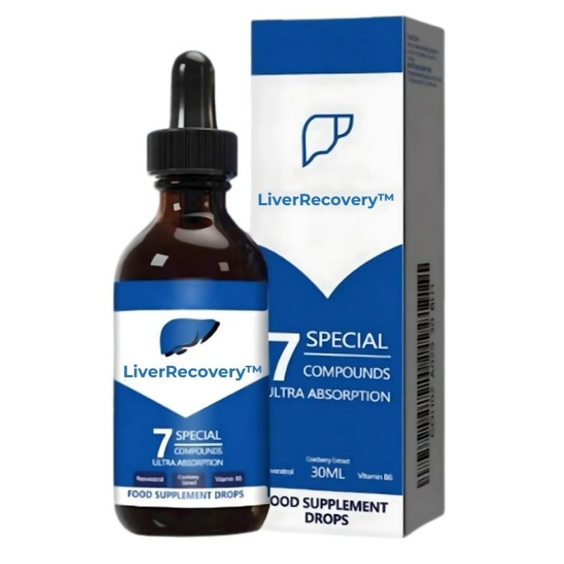 LiverRecovery™ | טיפות צמחיות לניקוי רעלים מהכבד 