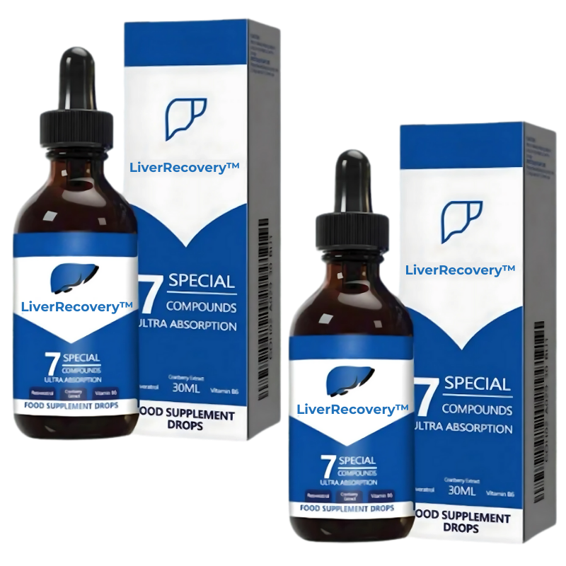 LiverRecovery™ | טיפות צמחיות לניקוי רעלים מהכבד 