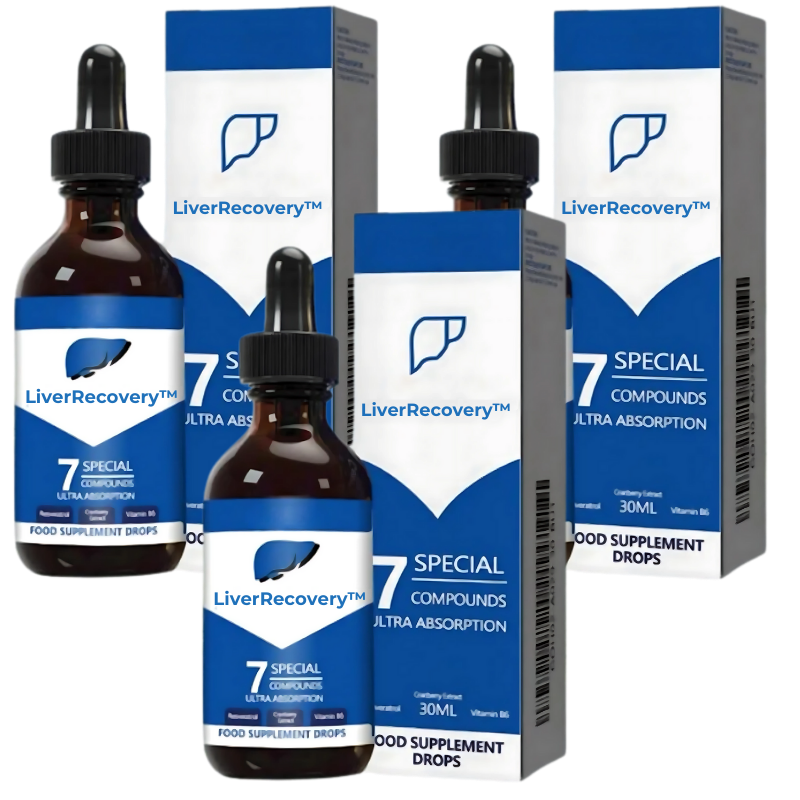 LiverRecovery™ | טיפות צמחיות לניקוי רעלים מהכבד 