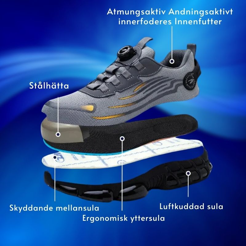 StegEase | נעלי בטיחות אורטופדיות S3