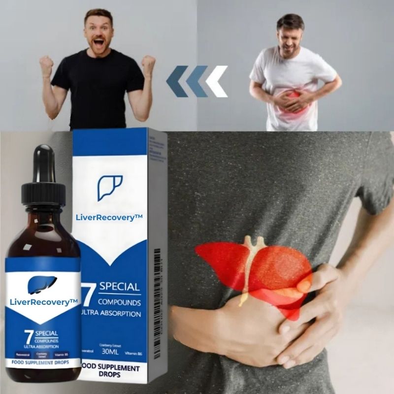 LiverRecovery™ | טיפות צמחיות לניקוי רעלים מהכבד 
